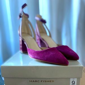 stylish fuschia heels classy and sassy